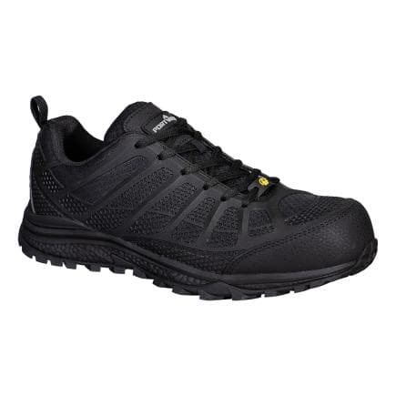 PORTWEST FT46BKR48 - Chaussure composite S1PS ESD SR FO, Noir