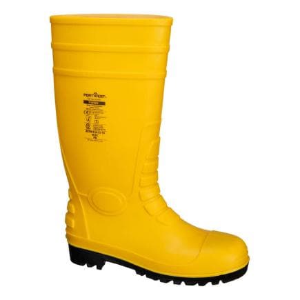 PORTWEST FW95YER45 - Bottes de sécurité Wellington S5, Jaune