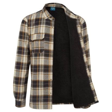 PORTWEST KA313BKRXXL - Chemise à carreaux doublée sherpa KA3, Noir