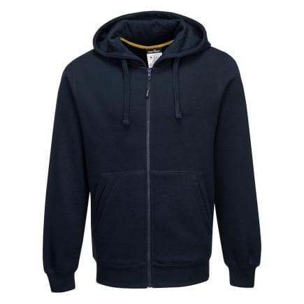 PORTWEST KS31NVRM - Sweatshirt Zippé à capuche Nickel, Marine Blu