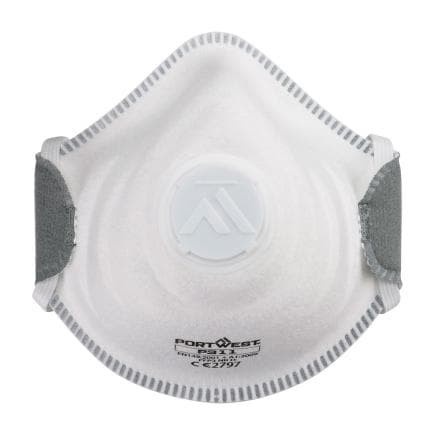 PORTWEST P311WHR - Masque FFP3 Valve (par 10), Blanc