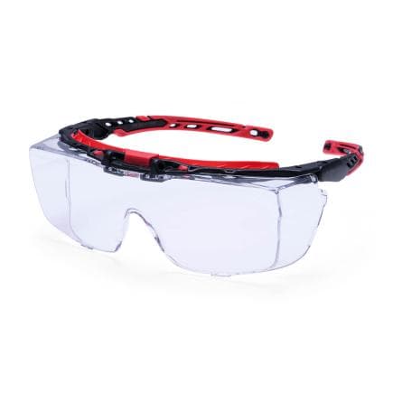 PORTWEST PR03CLR - Lunette de sécurité Extra OTG, Incolore
