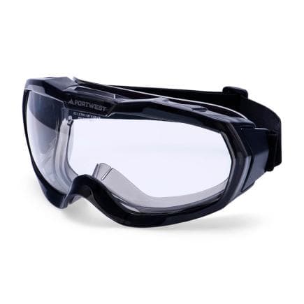 PORTWEST PS67CLR - Lunettes de protection non ventilées Ultra Safe Light, Incolore