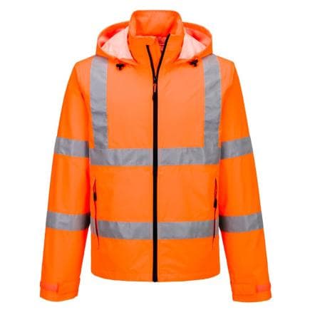 PORTWEST S164ORRL - Veste légère pliable HV, Orange