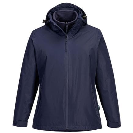 PORTWEST S574NVRM - Veste 3 en 1 pour femmes, Marine Blu