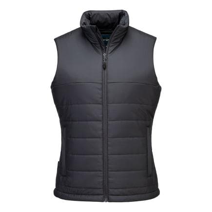 PORTWEST S607MGRM - Gilet déflecteur isolé professionnel pour femmes, gris métallique