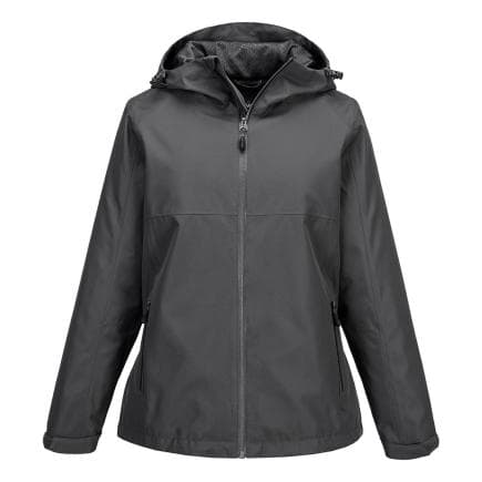 PORTWEST S614MGRL - Veste de pluie femmes, Gris Métal