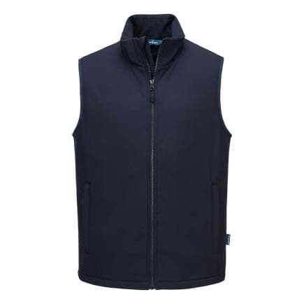 PORTWEST S649NVRM - Gilet à carapace molle chauffante, Marine Blu