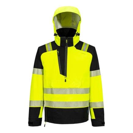 PORTWEST T161YBRL - Veste de pluie HVé PW3 à enfiler (3 couches), Jaune/Noir