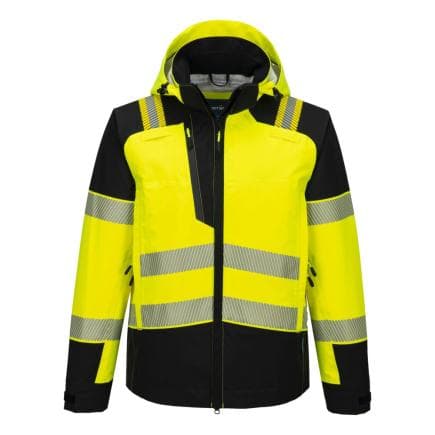 PORTWEST T166YBRL - Veste de pluie HV PW3 (3L), Jaune/Noir