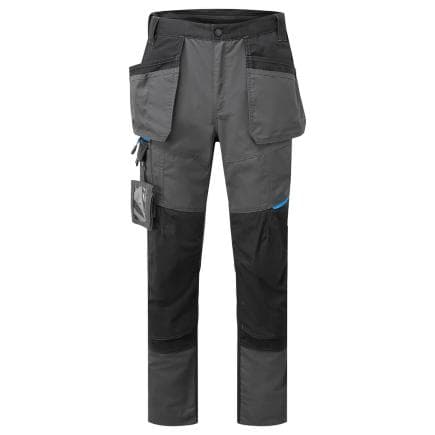 PORTWEST T719MGR36 - Pantalon de travail WX3 - Coupe Slim, Gris Métal