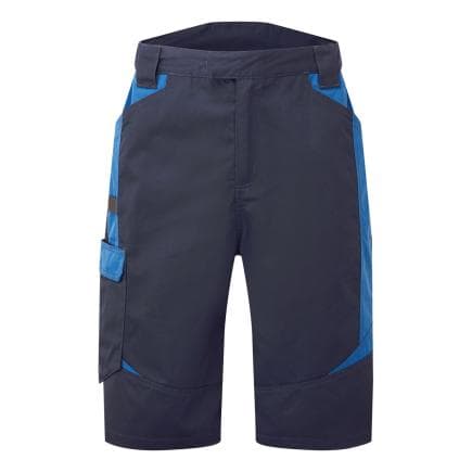 PORTWEST T748NVR32 - Shorts Lavage Industriel WX3, Marine Blu