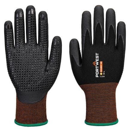 PORTWEST A371K8RXL - Gant GP Grip 15 mousse de nitrile, Noir