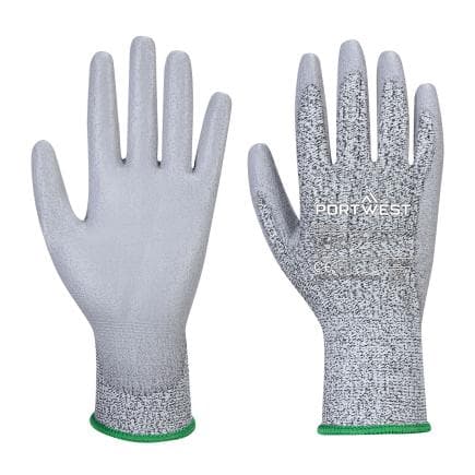 PORTWEST AB620G7RL - Gant PU B13 découpé (PK12), gris