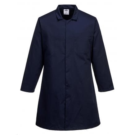 PORTWEST 2202NARL - Blouse homme agroalimentaire, 1 poche, marine