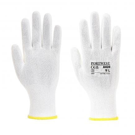 PORTWEST A020WHRL - Gant d'assemblage, blanc (960 paires)