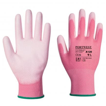 PORTWEST A120P9RXS - Gant enduit PU, rose (lot multiple)