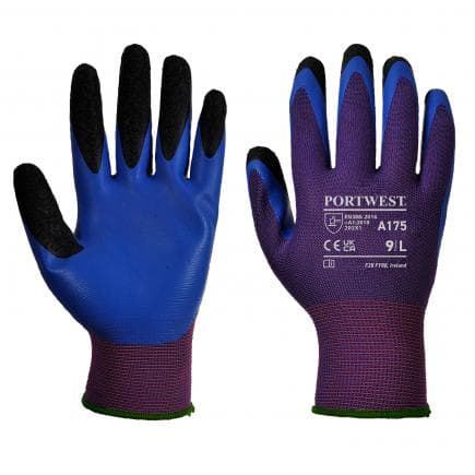 PORTWEST A175U4RXL - Gant Duo-Flex, violet/bleu (lot multiple)