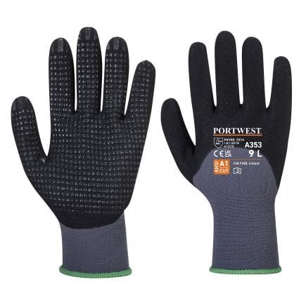 PORTWEST A353G8RL - Dermiflex Ultra Plus, gris/noir