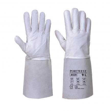 PORTWEST A520GRRXL - Gant soudure TIG Premium, gris