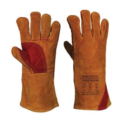 PORTWEST A530BRRXL - Gant soudeur renforcé, brun