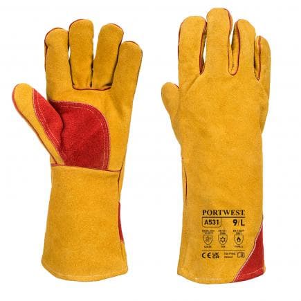 PORTWEST A531BRRXL - Gant soudage hiver, brun