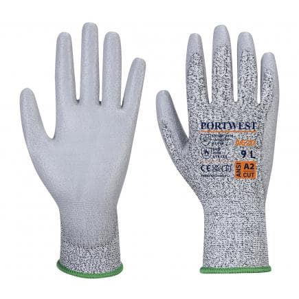 PORTWEST A620GRRS - Gant paume PU coupure b, gris (lot multiple)
