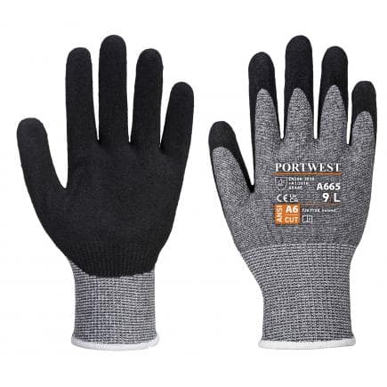PORTWEST A665GRRL - Gant vhr advanced cut, gris