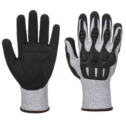 PORTWEST A722G8RXL - Gant résistant aux coupures et aux chocs, gris/noir
