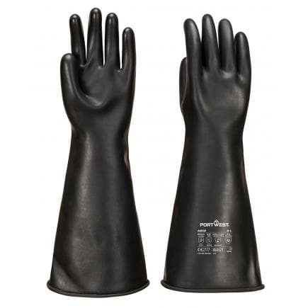 PORTWEST A802BKRXL - Gant caoutchouc latex lourd