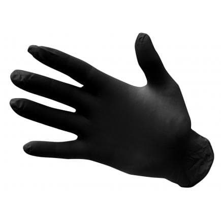 PORTWEST A925BKRL - Gants nitrile non poudrés à usage unique, noir