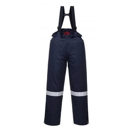 PORTWEST AF83NARXL - Cotte à bretelles matelassée Araflame, marine