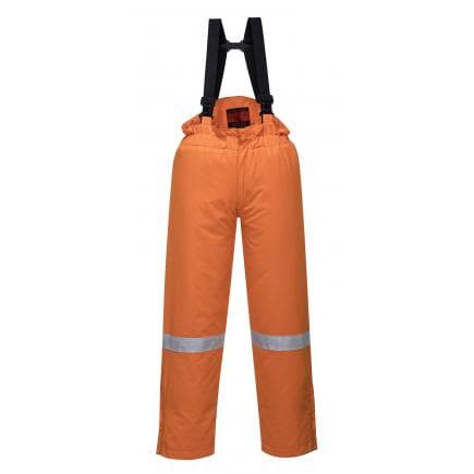 PORTWEST AF83ORRL - Cotte à bretelles matelassée Araflame, orange