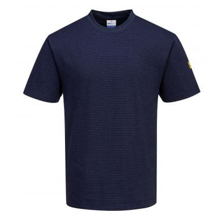 PORTWEST AS20NARXL - T-shirt antistatique ESD, marine