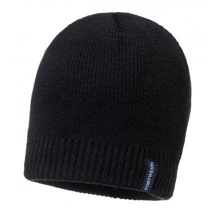 PORTWEST B031BKR - Bonnet étanche beanie, noir