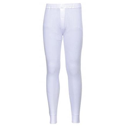 PORTWEST B121WHRL - Pantalon thermique, blanc