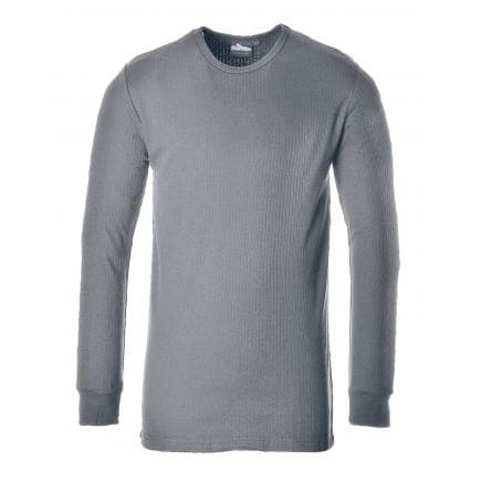 PORTWEST B123GRRL - T-shirt thermique manches longues, gris