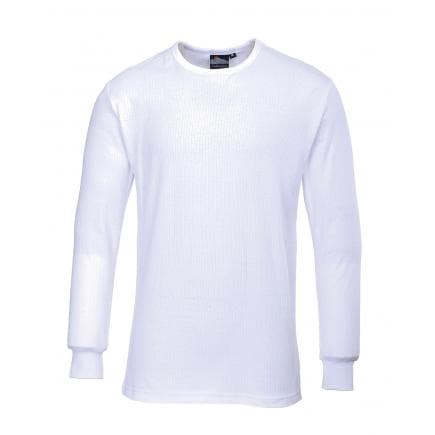 PORTWEST B123WHRM - T-shirt thermique manches longues, blanc