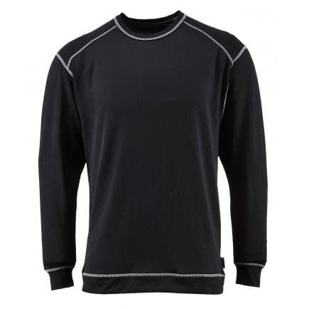 PORTWEST B153BKRS - Maillot Base Pro antibactérien, noir