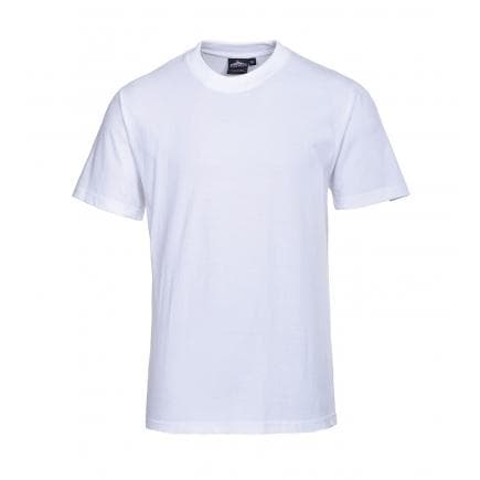 PORTWEST B195WHRM - T-shirt Premium Turin, blanc