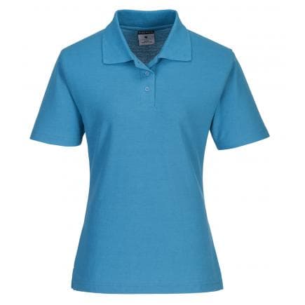 PORTWEST B209AQRS - Polo femme Naples, aqua