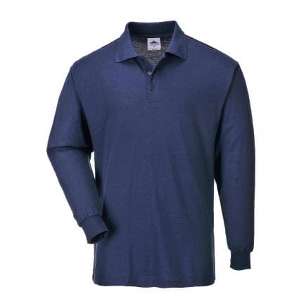 PORTWEST B212NARM - Polo manches longues, marine