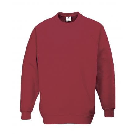 PORTWEST B300MARL - Sweatshirt Roma, bordeaux