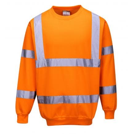 PORTWEST B303ORRS - Sweatshirt haute visibilité, orange