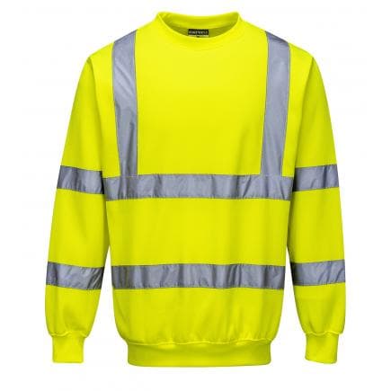 PORTWEST B303YERL - Sweatshirt haute visibilité, jaune