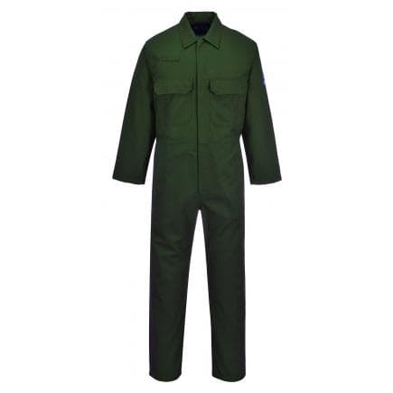 PORTWEST BIZ1BGRL - Combinaison Bizweld™ retardateur de flammes, vert bouteille
