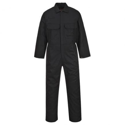 PORTWEST BIZ1BKTM - Combinaison Bizweld™ retardateur de flammes, noir tall