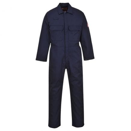 PORTWEST BIZ1NATXXL - Combinaison Bizweld™ retardateur de flammes, marine tall