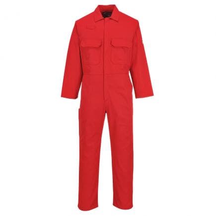 PORTWEST BIZ1RETXL - Combinaison Bizweld™ retardateur de flammes, rouge tall