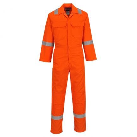 PORTWEST BIZ5ORTM - Combinaison Bizweld FR Iona, tall de couleur orange